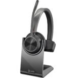 POLY Micro-casque monaural Voyager 4310 UC + adaptateur USB-A BT700 + base de chargement (77Y92AA) – Image 3