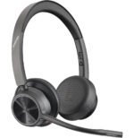 POLY Micro-casque Voyager 4320-M certifié Microsoft Teams + dongle BT700 + base de chargement (77Z32AA) – Image 4