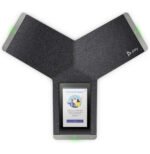 POLY Téléphone de conférence IP Trio C60 pour Microsoft Teams, radio complète et compatible PoE (849B6AA) – Image 11