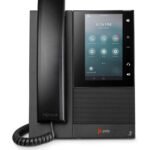 POLY Téléphone multimédia professionnel CCX 505 avec Open SIP et compatible PoE (82Z82AA)