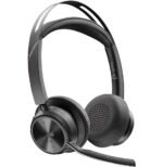 POLY Voyager Focus 2 Microsoft Teams Certified USB-C-C Headset +USB-C/A Adapter (9T9J4AA)
