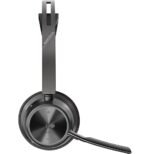 POLY Voyager Focus 2 Microsoft Teams Certified USB-C-C Headset +USB-C/A Adapter +Charging Stand (9T9J6AA) – Image 4
