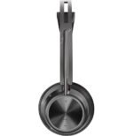 POLY Voyager Focus 2 USB-C-C Headset +USB-C/A Adapter +Charging Stand (9T9J5AA) – Image 4