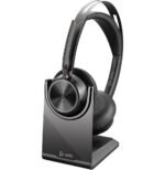 POLY Voyager Focus 2 USB-C-C Headset +USB-C/A Adapter Voyager Focus 2 USB-C-C Headset +USB-C/A Adapter (9T9J3AA) – Image 2