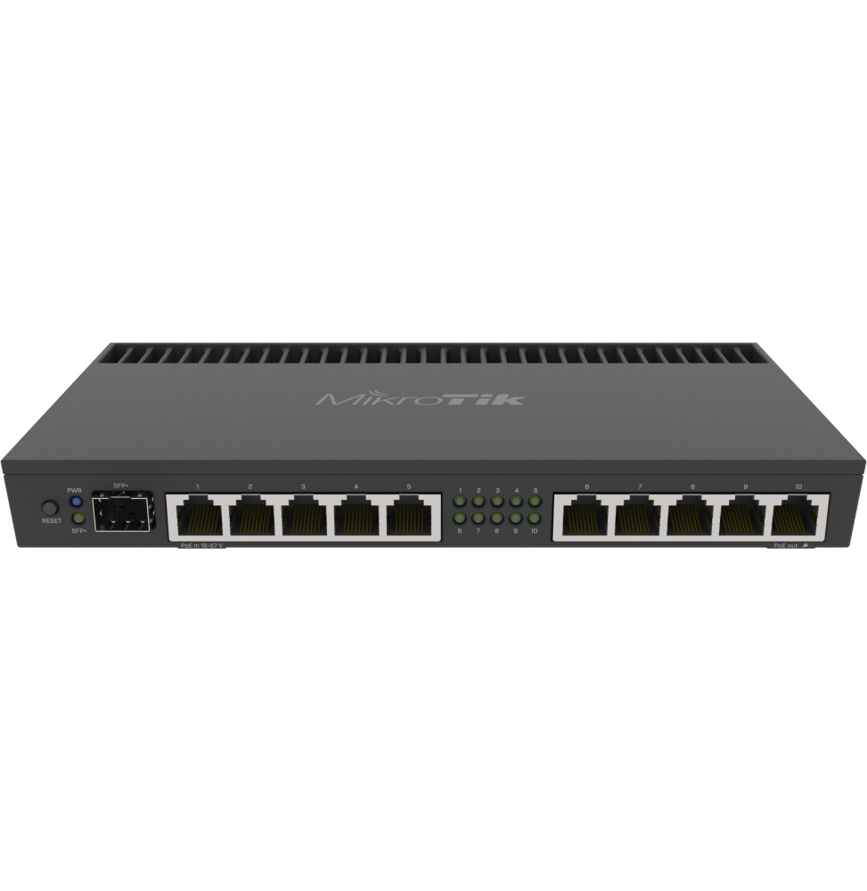 routeur-gigabit-mikrotik-rb4011-10-ports-1-port-spf-rb4011igsrm.png Routeur Gigabit MikroTik RB4011 10 ports + 1 port SFP+ (RB4011iGS+RM) – Image 1