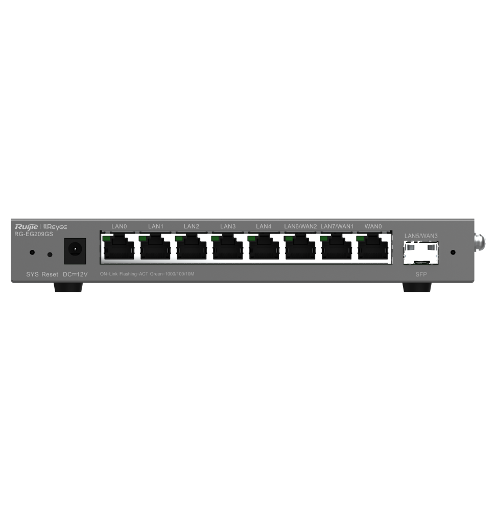 routeur-professionnel-reyee-rg-eg209gs-9-gigabit-ports-600mbps.png Routeur professionnel Reyee RG-EG209GS 9 ports Gigabit 600Mbps – Image 1