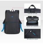 Sac à dos Rivacase Regent 8067 pour ordinateurs portables 15,6" – Image 13