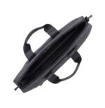 Sacoche Rivacase noire à bandoulière Suzuka 7730 pour ordinateurs portables 15.6" (7730 BLACK) – Image 4