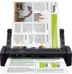 Scanner portable Epson WorkForce DS-360W avec Wi-Fi et batterie (B11B242401)