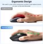 Souris sans fil Bluetooth Ugreen Multi-mode M751 (45792) – Image 6