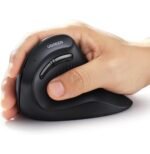 Souris sans fil Bluetooth Ugreen Multi-mode Vertical Noir (25444) – Image 2