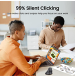 Souris sans fil Bluetooth Ugreen Multi-mode Vertical Noir (25444) – Image 9
