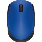 Souris sans fil Logitech M171 Bleu Noir (910-004640)