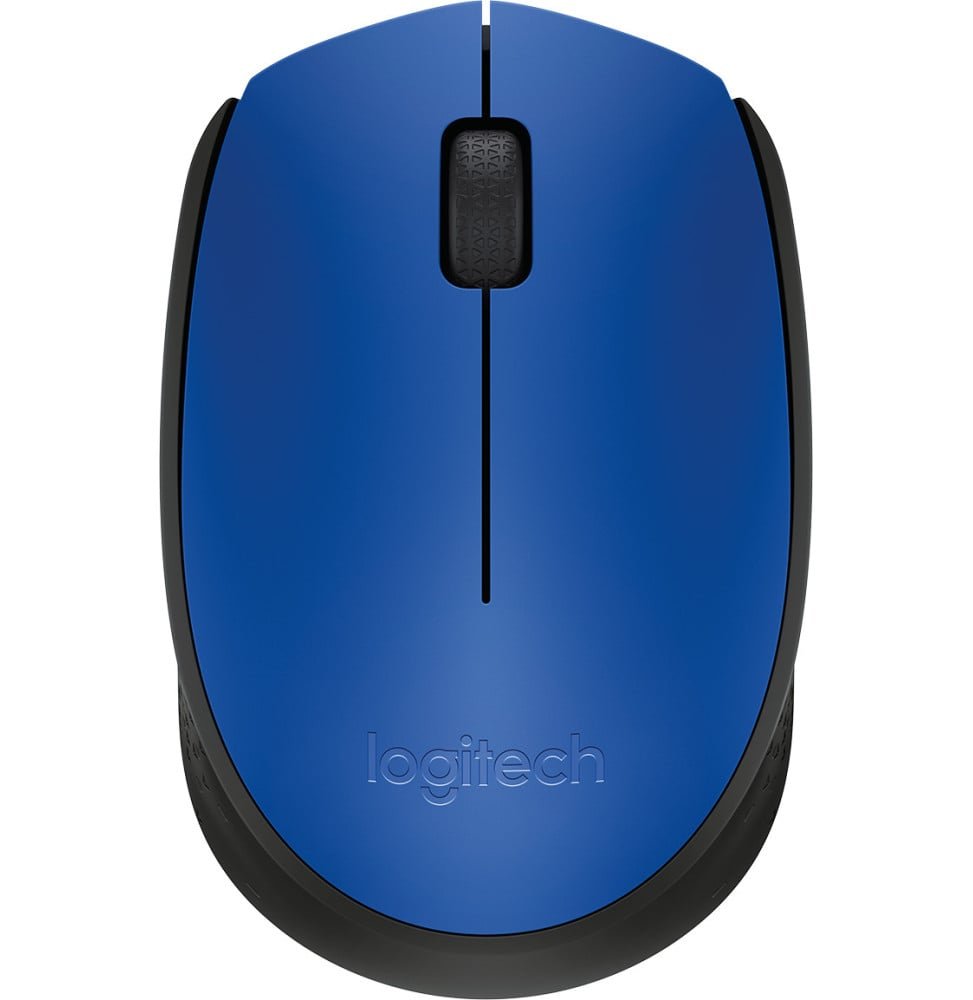 souris-sans-fil-logitech-m171-bleu-noir-910-004640.jpg Souris sans fil Logitech M171 Bleu Noir (910-004640) – Image 1