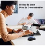 Souris sans fil Ugreen Design Ergonomique 2.4 - Blue (15064) – Image 7