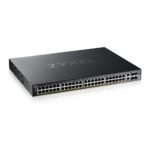 Switch Administrable Zyxel XGS2220-54HP 48 ports Gigabit PoE L3 4SFP (XGS2220-54HP-EU0101F) – Image 2