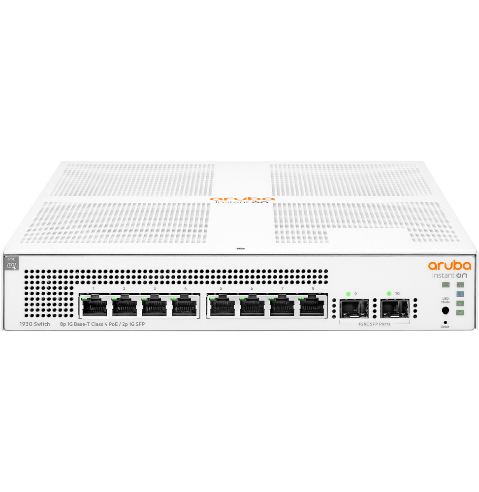 switch-aruba-instant-on-1930-8g-classe-4-poe-2sfp-124-w-jl681a.png Switch Administrable Aruba Instant On 1930 8G Classe 4 PoE 2SFP 124 W (JL681A) – Image 1
