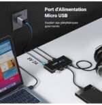 Switch USB 3.0 Ugreen 4 Ports pour 2 PC (30768) – Image 4