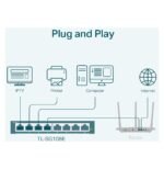 Switch de bureau TP-Link TL-SG108E 8 Ports Gigabit – Image 5