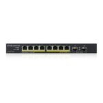 Switch non administré Zyxel GS1100-10HPv2 PoE 8ports Gigabit 2SFP (GS1100-10HP-EU0102F)
