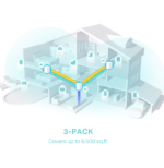 Système Mesh WiFi 6 TP-Link Deco X50 AX3000 pour toute la maison 3 packs (DECOX50_3-PACK) – Image 4
