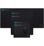 Tapis De Souris Gaming Logitech G740 - format Large (460 x 400 x 5 mm) – Image 5
