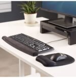 Tapis de souris - repose-poignet Ergo Mousse Noir - format Small (201.6 × 235 × 25.4 mm) – Image 5
