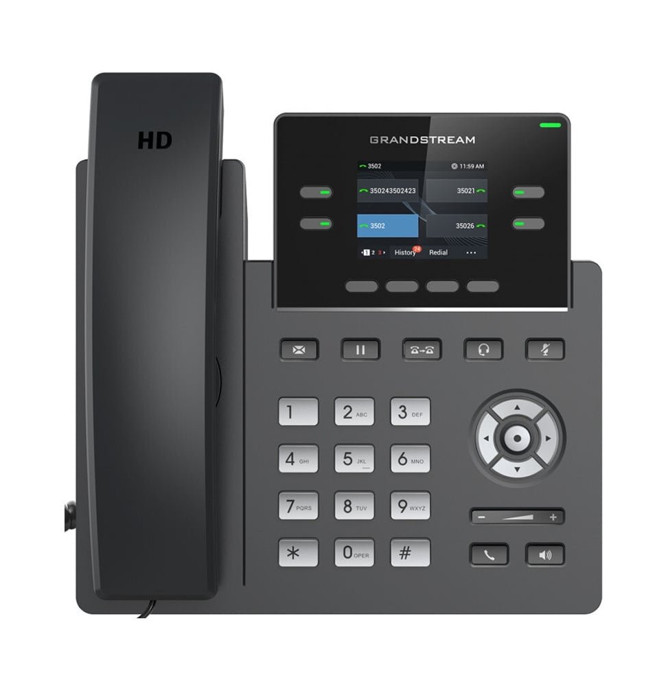 telephone-ip-2-lignes-grandstream-grp2612w.jpg Téléphone IP 2 lignes Grandstream GRP2612W – Image 1
