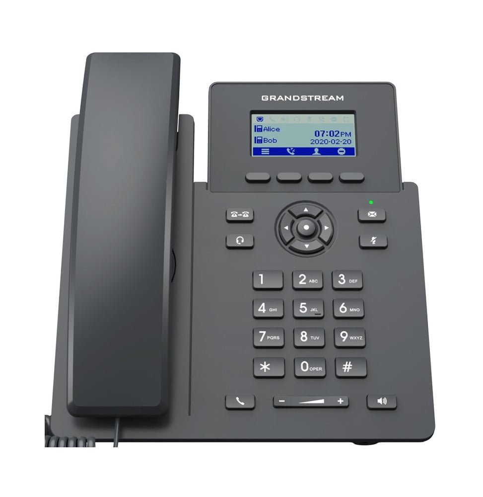 telephone-ip-filaire-2-comptes-sip-2-lignes-grandstream-grp2601p.jpg Téléphone IP filaire 2 Comptes SIP / 2 lignes Grandstream GRP2601 – Image 1