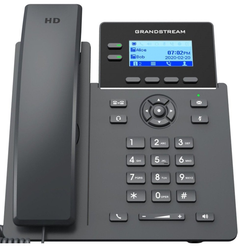 telephone-ip-sip-4-comptes-grandstream-grp2602g.jpg Téléphone IP SIP 4 comptes Grandstream GRP2602G – Image 1