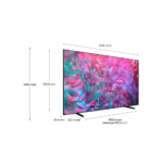Téléviseur Samsung Smart 98" Crystal UHD DU9000 4K serie 9 + Récepteur intégré (UA98DU9000UXMV) – Image 3