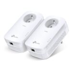 TP-Link PA8015P KIT de 2 CPL AV1300 Gigabit avec prise gigogne (prise FR) (TL-PA8015P KIT FR)
