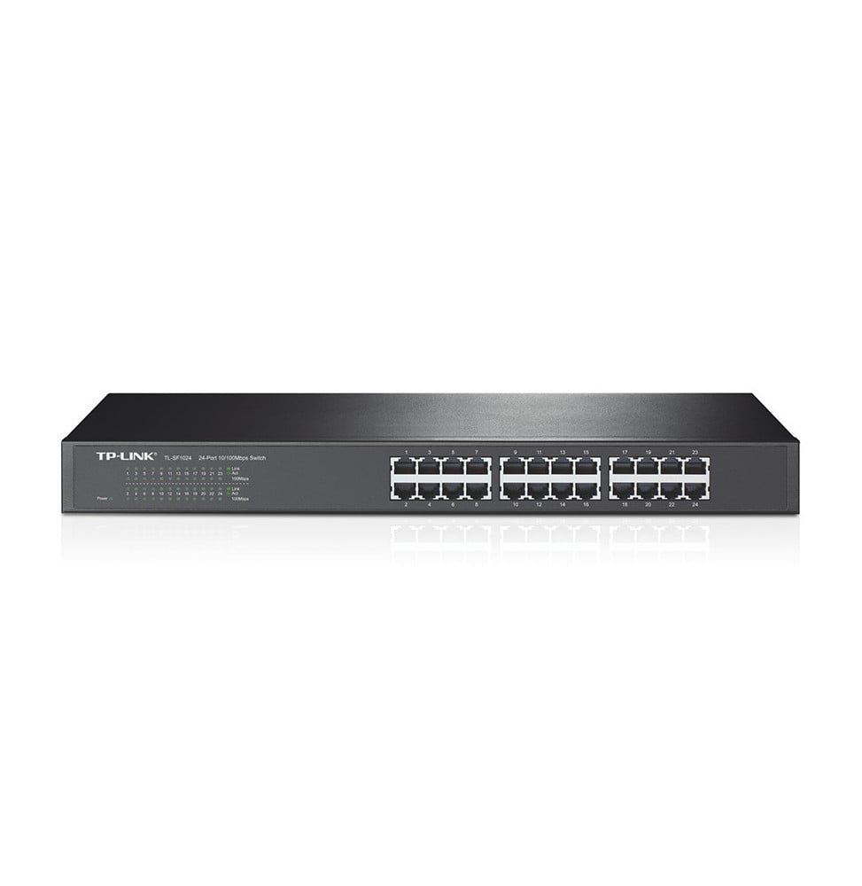 tp-link-tl-sf1024-non-gere-fast-ethernet-10-100-1u-noir-tl-sf1024-v9.jpg TP-Link TL-SF1024 Non-géré Fast Ethernet (10/100) 1U Noir (TL-SF1024 V9) – Image 1