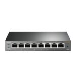 TP-Link TL-SG108PE Géré L2 Gigabit Ethernet (10/100/1000) Connexion Ethernet, supportant l'alimentation via ce port (PoE) Noir