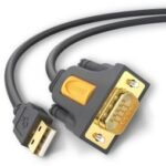 Adaptateur Ugreen USB 2.0 vers DB9 RS-232 Mâle - 3 mètres (20223)