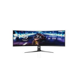 asus-rog-strix-xg49vq-ecran-plat-de-pc-124-5-cm-49-3840-x-1080-pixels-full-hd-ultra-large-led-noir-90lm04h0-b01170.jpg ASUS ROG Strix XG49VQ écran plat de PC 124,5 cm (49") 3840 x 1080 pixels Full HD Ultra large LED Noir (90LM04H0-B01170) – Image 1
