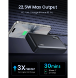 Banque d'alimentation Ugreen 20000 mAh Charge rapide de 22,5 W (25683) – Image 3