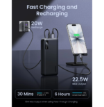 Banque d'alimentation Ugreen 20000 mAh Charge rapide de 22,5 W (25683) – Image 8