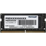 Barrette mémoire Patriot Signature 16GB SO-DIMM DDR4 3200 MHz CL22 - Pc Portable (PSD416G32002S)