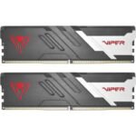 Barrette mémoire Patriot Viper Venom 64GB (32Gx2) U-DIMM DDR5 6400 MHz CL32 - Pc Bureau (PVV564G640C32K)