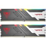 Barrette mémoire Patriot Viper Venom RGB 32GB (16GBx2) U-DIMM DDR5 6000 MHz - Pc Bureau (PVVR532G600C36K)