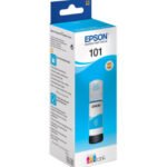 Epson 101 Cyan - Bouteille d'encre Epson EcoTank d'origine (C13T03V24A)