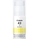 Canon GI-43Y Jaune - Bouteille d'encre Canon d'origine (4689C001AA)