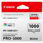 Canon PFI-1000 GY Gris - Cartouche d'encre Canon d'origine (0552C001AA)