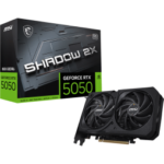 Carte Graphique MSI GeForce RTX 5050 8G SHADOW 2X OC (912-V538-006)