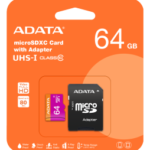 Carte Mémoire ADATA Micro SDHC Class 10 avec Adaptateur