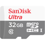 Carte Mémoire SanDisk Ultra 32GB microSDHC™/microSDXC™ UHS-I (SDSQUNR-032G-GN3MN)