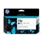 HP 730 Noir Mat - Cartouche d'encre HP d'origine (P2V65A)