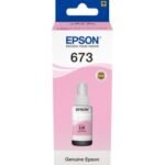 Epson 673 LM (T6736) Magenta Clair - Bouteille d'encre Epson d'origine (C13T67364A)