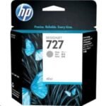 HP 727 Gris - Cartouche d'encre HP d'origine (F9J80A)